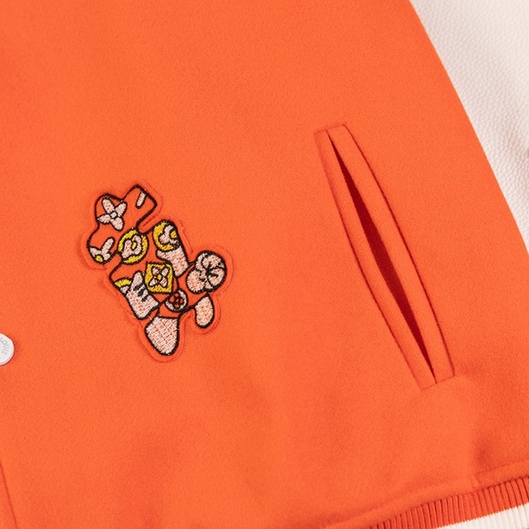 Louis Vuitton Orange Baseball Jacket - Picture 3 of 14